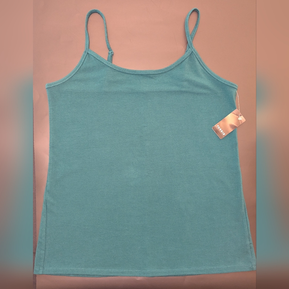 Torrid Foxy Cami Botanical Green Size 2 NWT - Picture 5 of 10